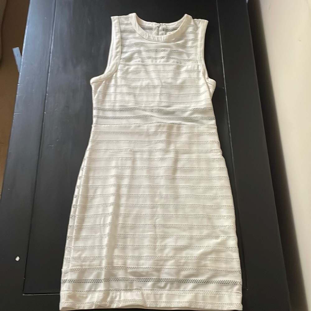 Silence +Noise white tank dress Size M